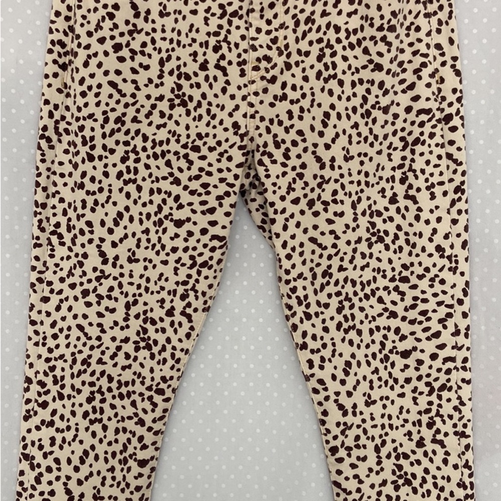 Banana Republic women’s Leopard Jeans Sz 31P